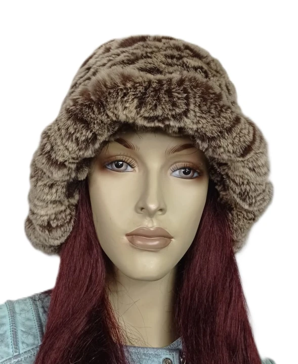 kapelusz z futra królika rex parys furs brąz  3.jpg