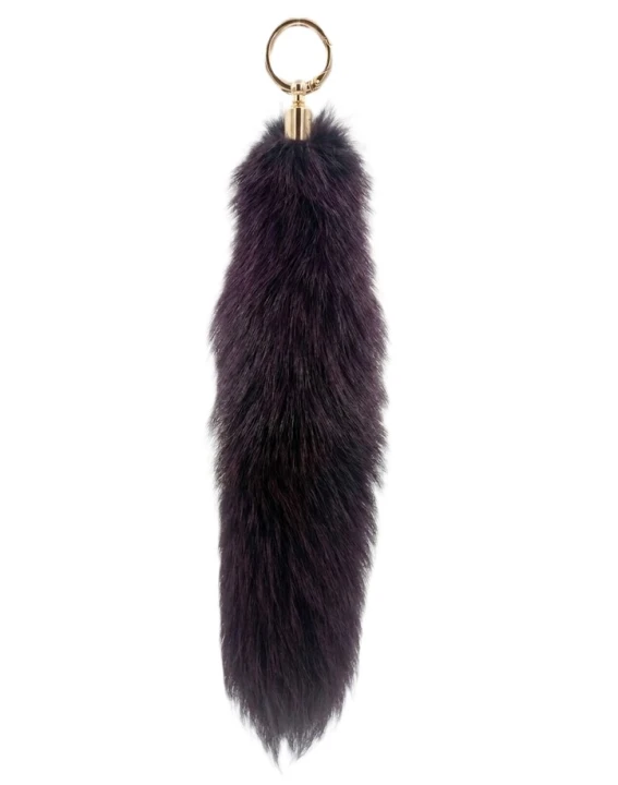 pompon brelok ogon lisia kita futro jenot Parys Furs futra naturalne dodatek galanteria .jpg2.jpg