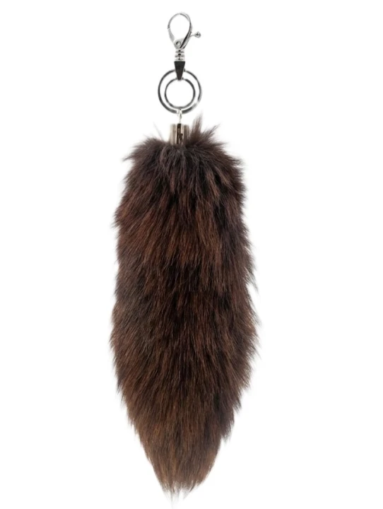 pompon brelok ogon lisia kita futro jenot Parys Furs futra naturalne dodatek galanteria .jpg3.jpg
