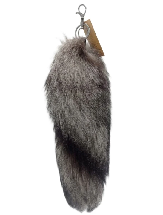 pompon brelok ogon lisia kita futro jenot Parys Furs futra naturalne dodatek galanteria .jpg8.jpg