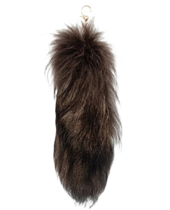 pompon brelok ogon lisia kita futro jenot Parys Furs futra naturalne dodatek galanteria .jpg9.jpg