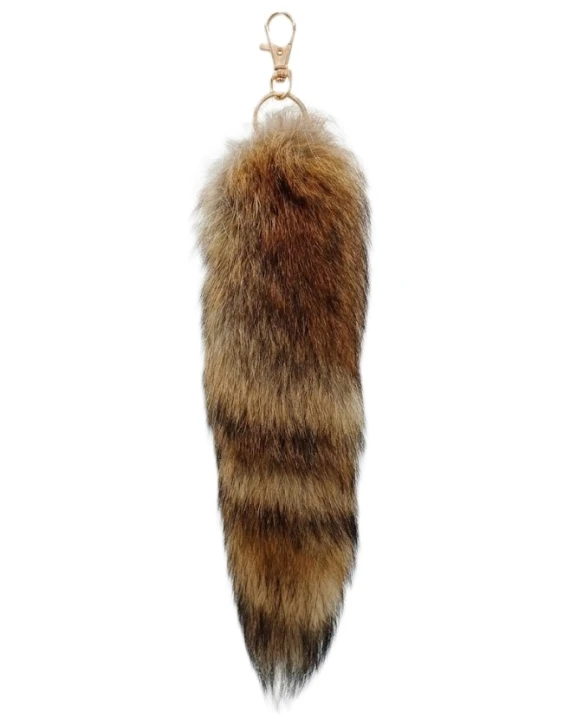 pompon brelok ogon lisia kita futro jenot Parys Furs futra naturalne dodatek galanteria .jpg10.jpg