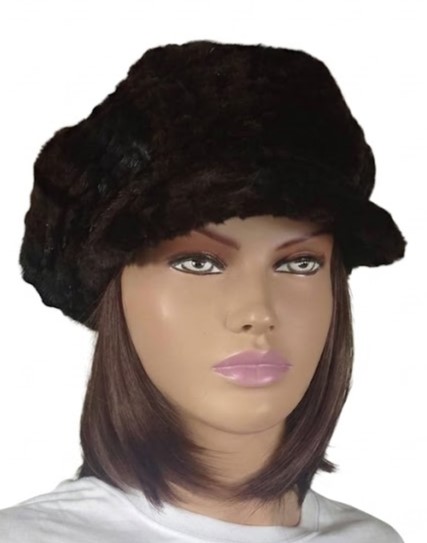 kaszkiet norka ciemny brąz strzyżona parys furs.jpg