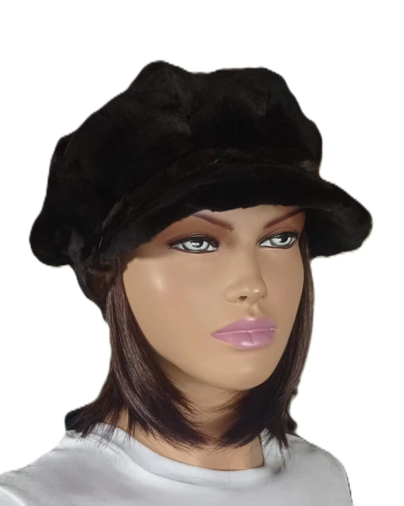 kaszkiet Parys furs damska czapka beret futro naturalne.jpeg