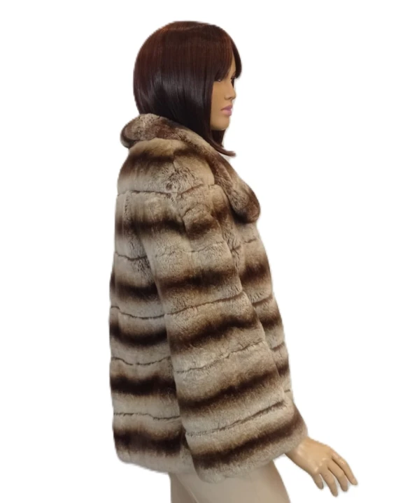 kurtka futro naturalne z królika rex pasy ponadczasowy fason parys furs sklep online najwyższa jakość2.jpeg