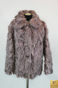 Kurtka damska z naturalnego futra kozic | Nastolatka