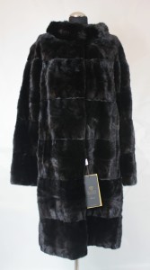 Kurtka damska z łapki norki przedniej