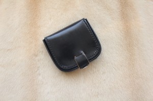 Portmonetka podkówka czarna