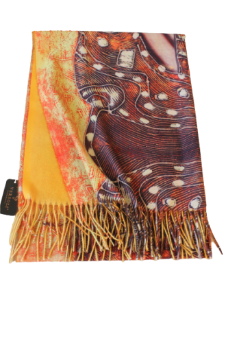 Zestaw szali z wiskozy – cieniowane kolory