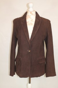 Kurtka damska z naturalnego zamszu