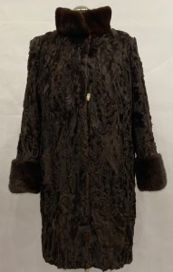 Kurtka Łapka Karakuł + Norka