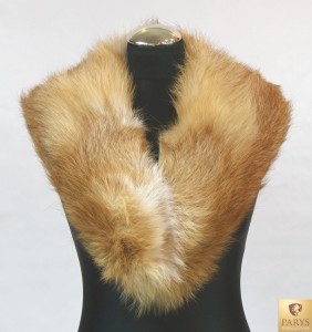 Etola z lisa rudego – naturalne futro, elegancki kołnierz damski
