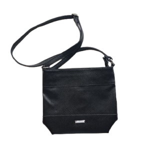 Czarna Torebka damska z ekoskóry