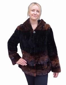 Kurtka naturalne futro norcze Megi