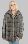 Kurtka naturalne futro norcze  MINK MALE BLUE