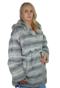 Kurtka Rex Chinchilla Shappire