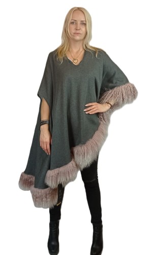 peleryna Cape parys furs szara.jpg