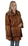Kurtka norka półpełna. Model Kaja