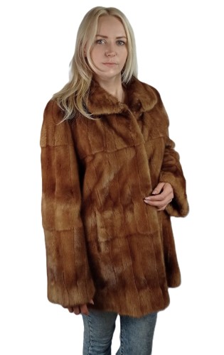 kurtka futro z norki półpełna model kaja brąz.jpg