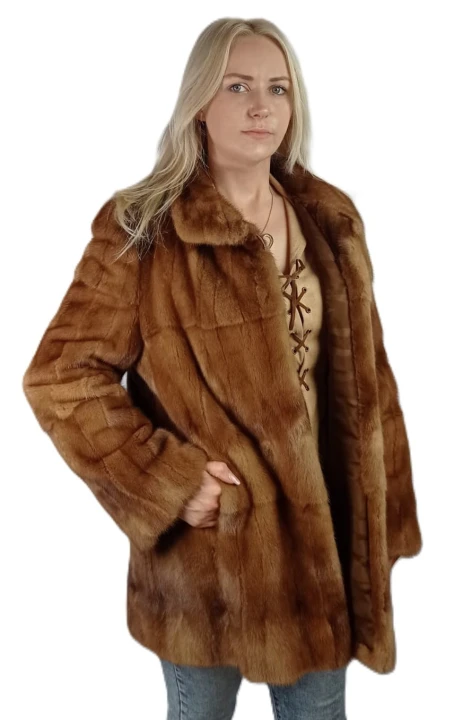 kurtka futro z norki półpełna model kaja brązowe.jpg