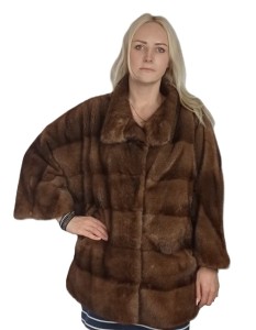 Kurtka grzbiety norcze  Scan brown 