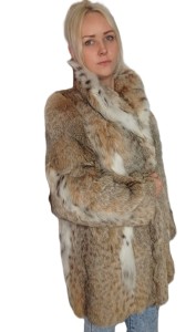 Futro z królika. Model Kaja