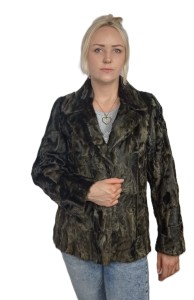 Kurtka damska futro z karakuł Simpi-Bis