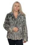 Kurtka damska z naturalnego futra karakuł. Model NASTKA 