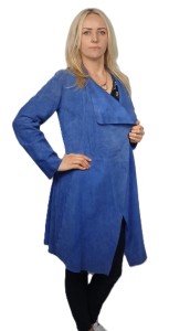 Damski płaszczyk zamszowy| KATY