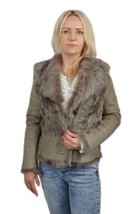 Kożuch damski ocieplany TOSKANA