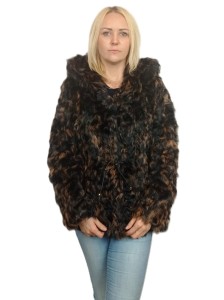 Kurtka damska z futra kozic |  NASTKA