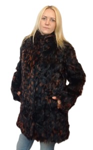 Futro damskie z kocic -Nastolatka