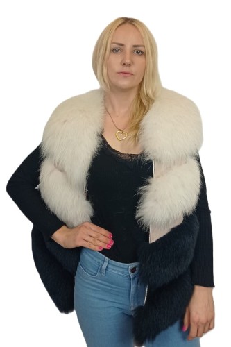 Kamizelka Emilia futro z lisów Parys Furs2.jpg