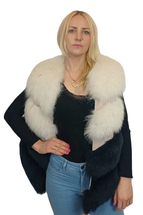 Kamizelka Emilia futro z lisów Parys Furs2.jpg