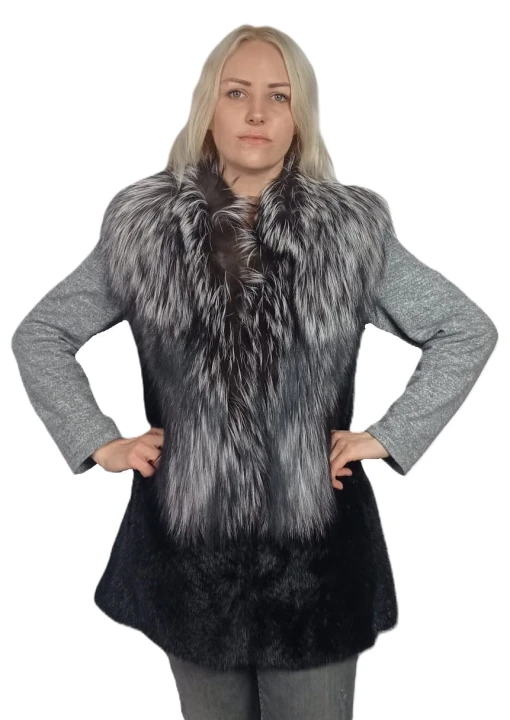Kamizelka grzbiety norcze, obszycie z lisa parys furs1.jpg