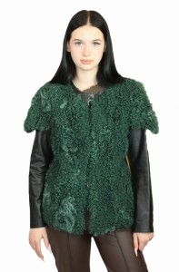 Kamizelka- Mieruszka Butelkowa zieleń