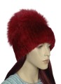 czapka z królika rex i futra lisa 3.jpg