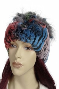 Czapka z futra królika Rex - kolory