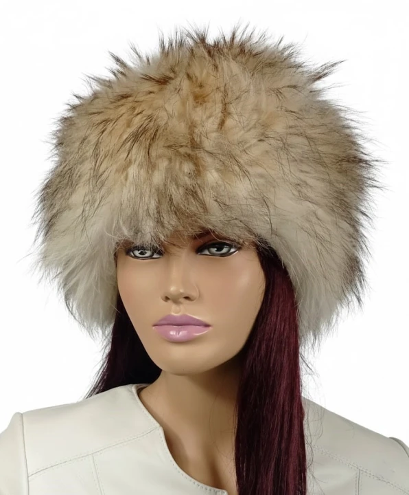 czapka jenot dzianina beż2 parys furs 2.jpg