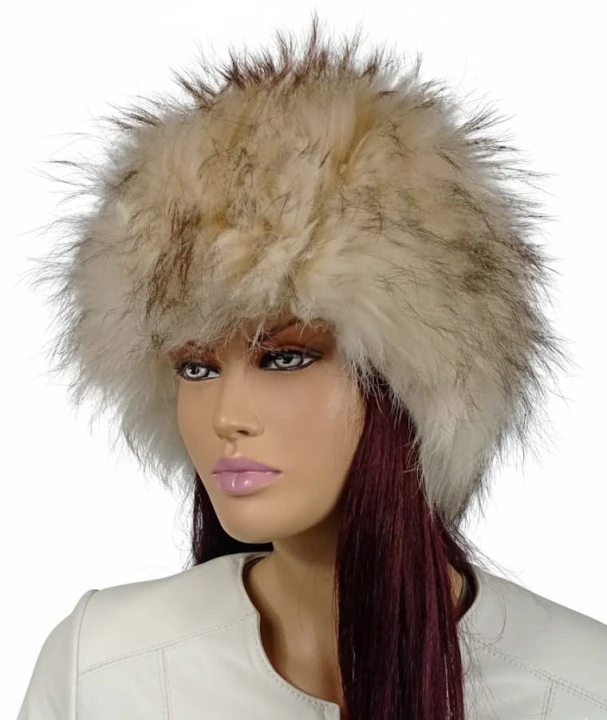 czapka jenot dzianina beż2 parys furs 1.jpg