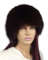 czapka lis dzianina ciemny brąz parys furs1.jpg