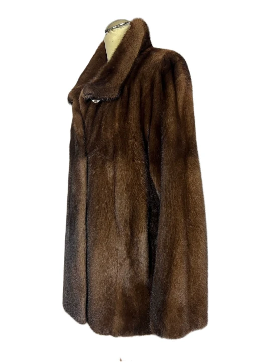 Kurtka z futra norek - MINK MALE DEMI BUFF