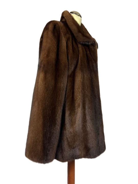Kurtka z futra norek - MINK MALE DEMI BUFF