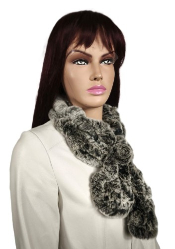 Szaliczek rex rabbit chinchilla róża 2.jpeg