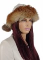 czapka tatarka biała skóra rudy lis pompony Parys Furs 1.jpg
