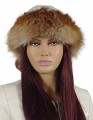 czapka tatarka biała skóra rudy lis pompony Parys Furs 4.jpg
