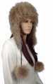 czapka naturalny na dzianinie lis pompony Parys furs2.jpg